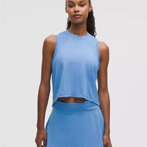 lululemon athletica Swiftly High-Low Cropped Tank Top